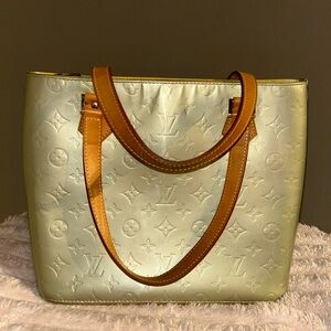 Louis Vuitton Vernis Houston Patent Leather Tote Bag — Authentic Vintage LV